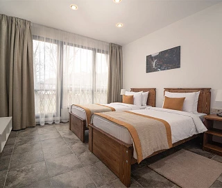 Улучшенные апартаменты. Апарт-отель "Лес-Forest". 