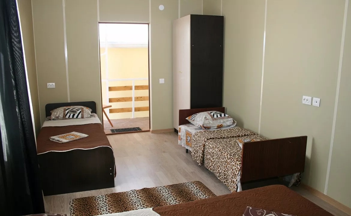 Четырёхместный номер. Гостевой дом 7Я. Голубицкая