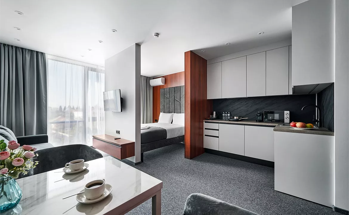 Апартаменты Комфорт. Апарт Отель Мармелад. Адлер