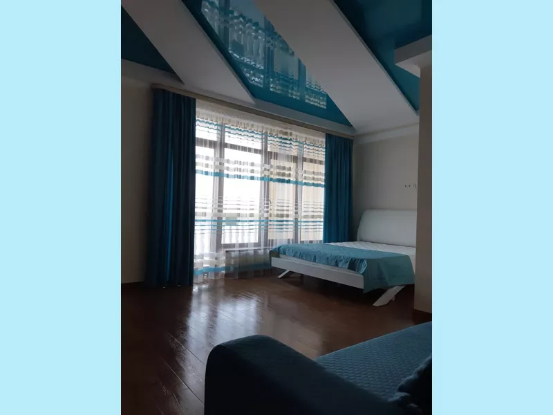 Номер люкс с балконом и видом на море. Коттедж «Алустон». Рыбачье