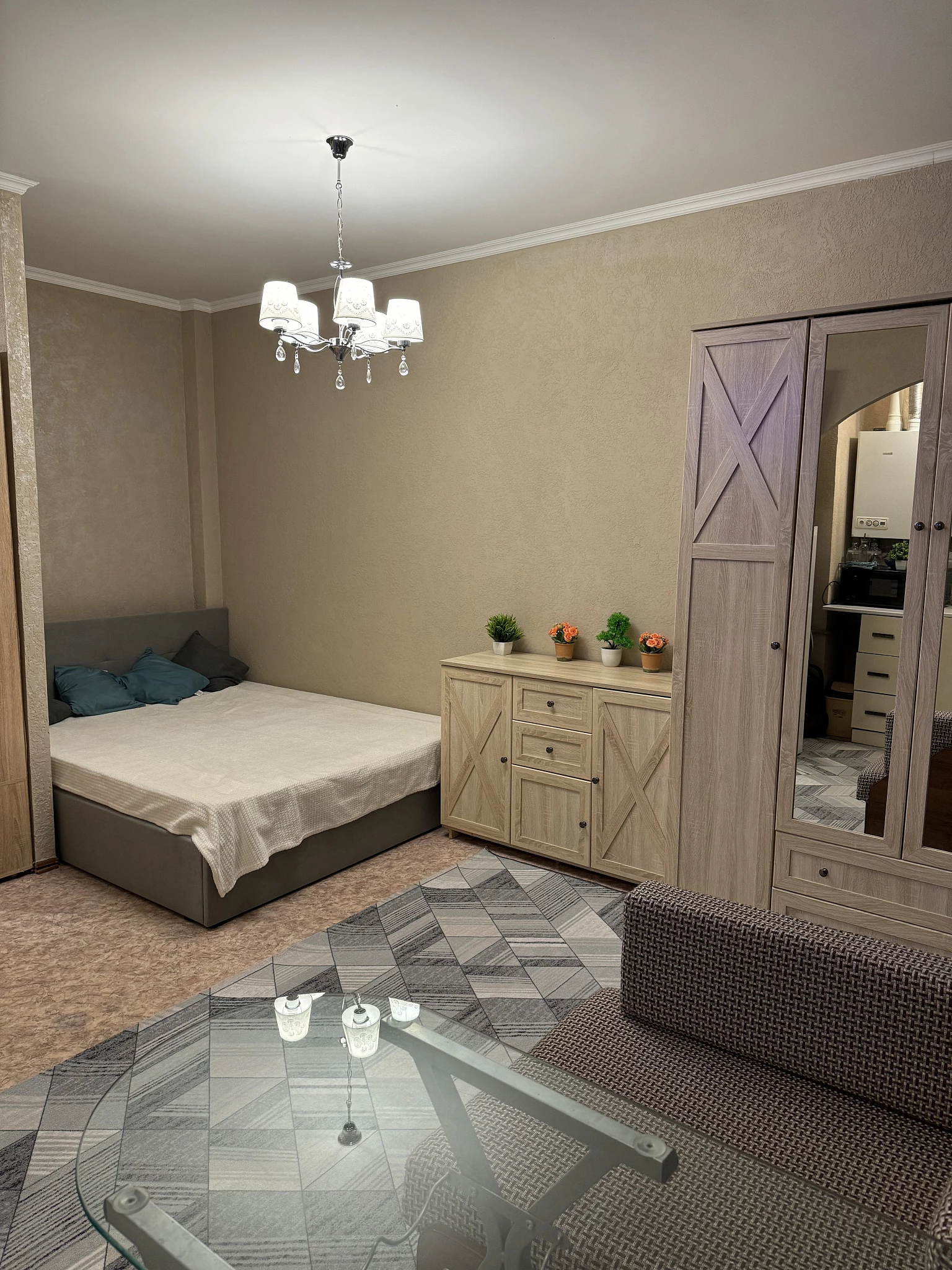 . Квартира в многоквартирном доме "Студия". Адлер . Квартира в многоквартирном доме "Студия". Адлер