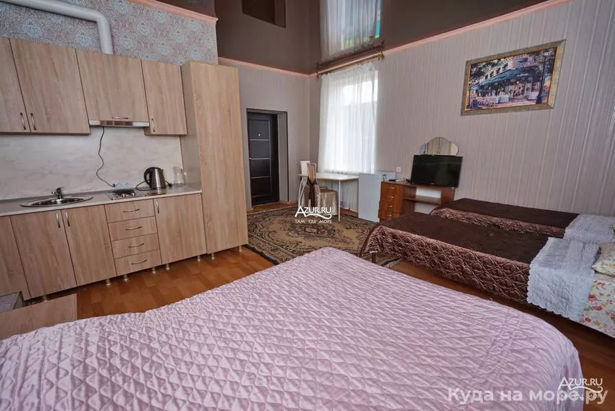 Четырехместный номер-студия. Гостевой дом "Нур". Ольгинка