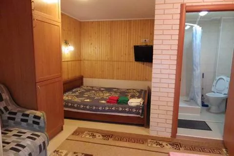 Двухместный номер с доп. местом (№ 1). Гостевой дом "Куропатка". Гурзуф