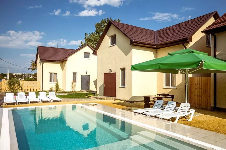 Коттедж. Пансионат Дублин-Дельфин . Нижнее Джемете Коттедж. Пансионат Дублин-Дельфин . Нижнее Джемете