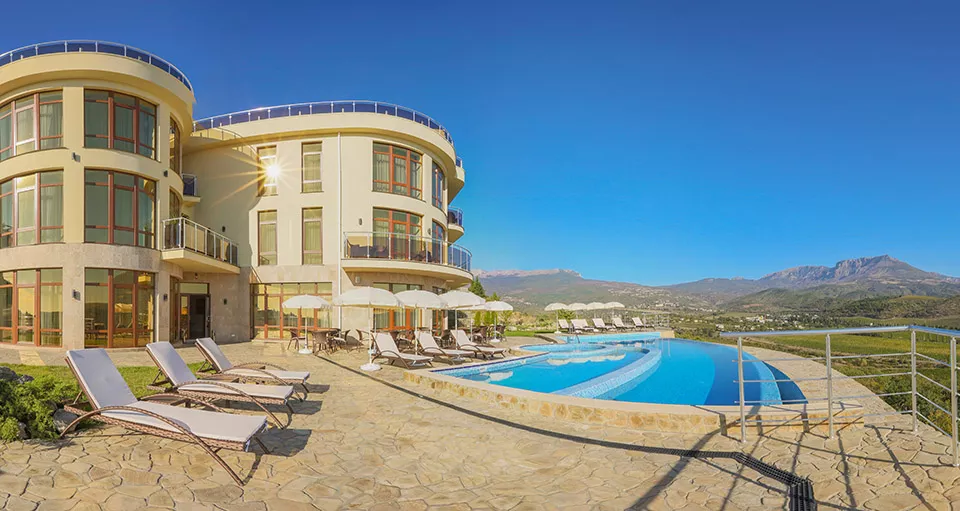 . Отель «Мирный». Алушта