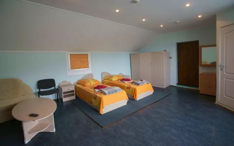 Студио с видом на море. Курортный отель "Пальмира Сад". Курпаты