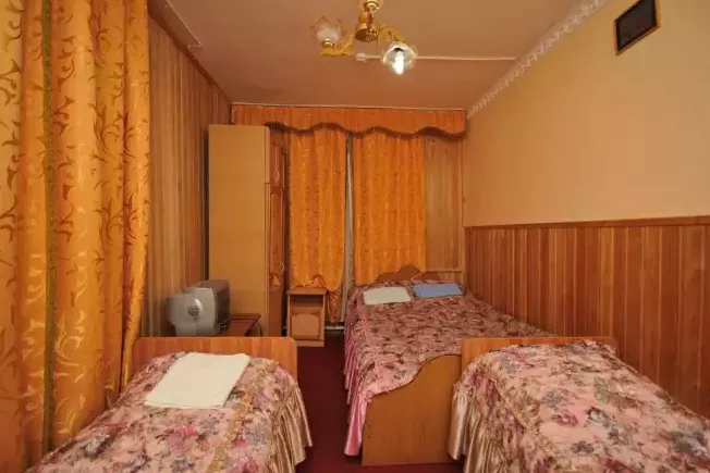 Эконом-класса 2-местный (блочный). Отель «Вертикаль». Домбай-гостиницы