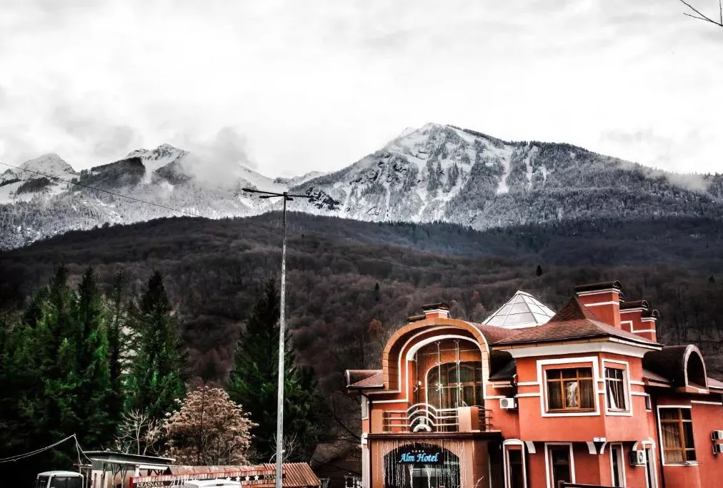 . Отель Alm Hotel. Красная Поляна