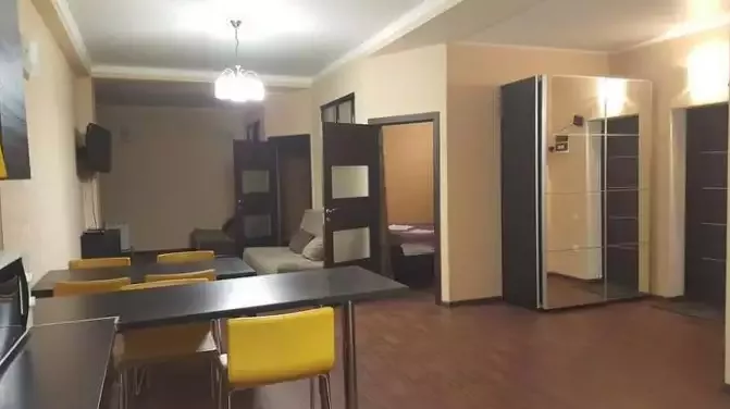 Апартаменты трехкомнатные 2 этаж. Апартаменты «Вершина». Домбай - апартаменты