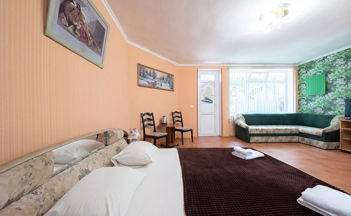 Стандарт четырехместный. Отель «Оазис надежды». Адлер