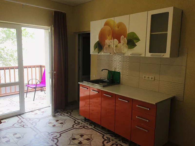 Двухкомнатные Аппартаменты с балконом боковой вид на море. Мини-гостиница "Премьера". Кацивели