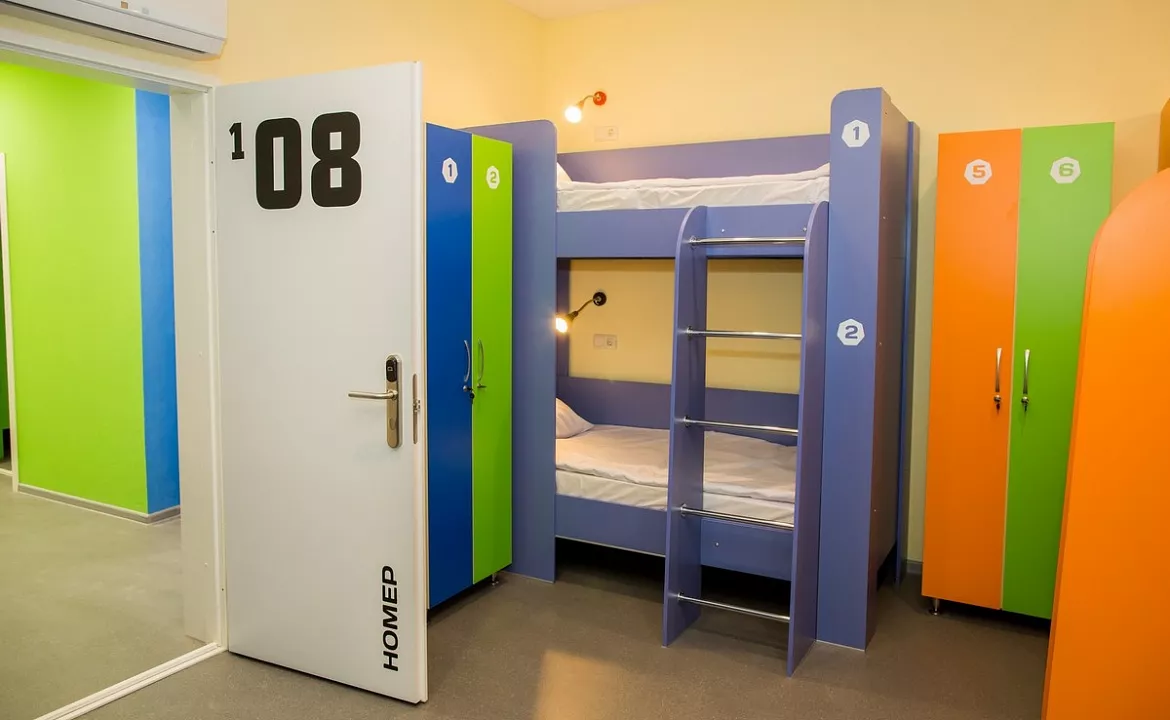 8- местный номер. Хостел Борода. Ялта