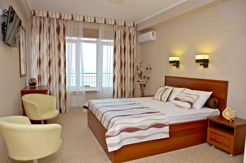 Студия  Морская. Отель Охотник. Адлер