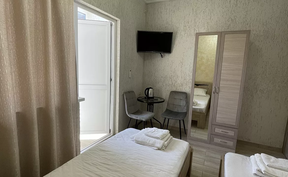 Стандарт с раздельными кроватями . Гостевой дом "Алхыд". Пицунда