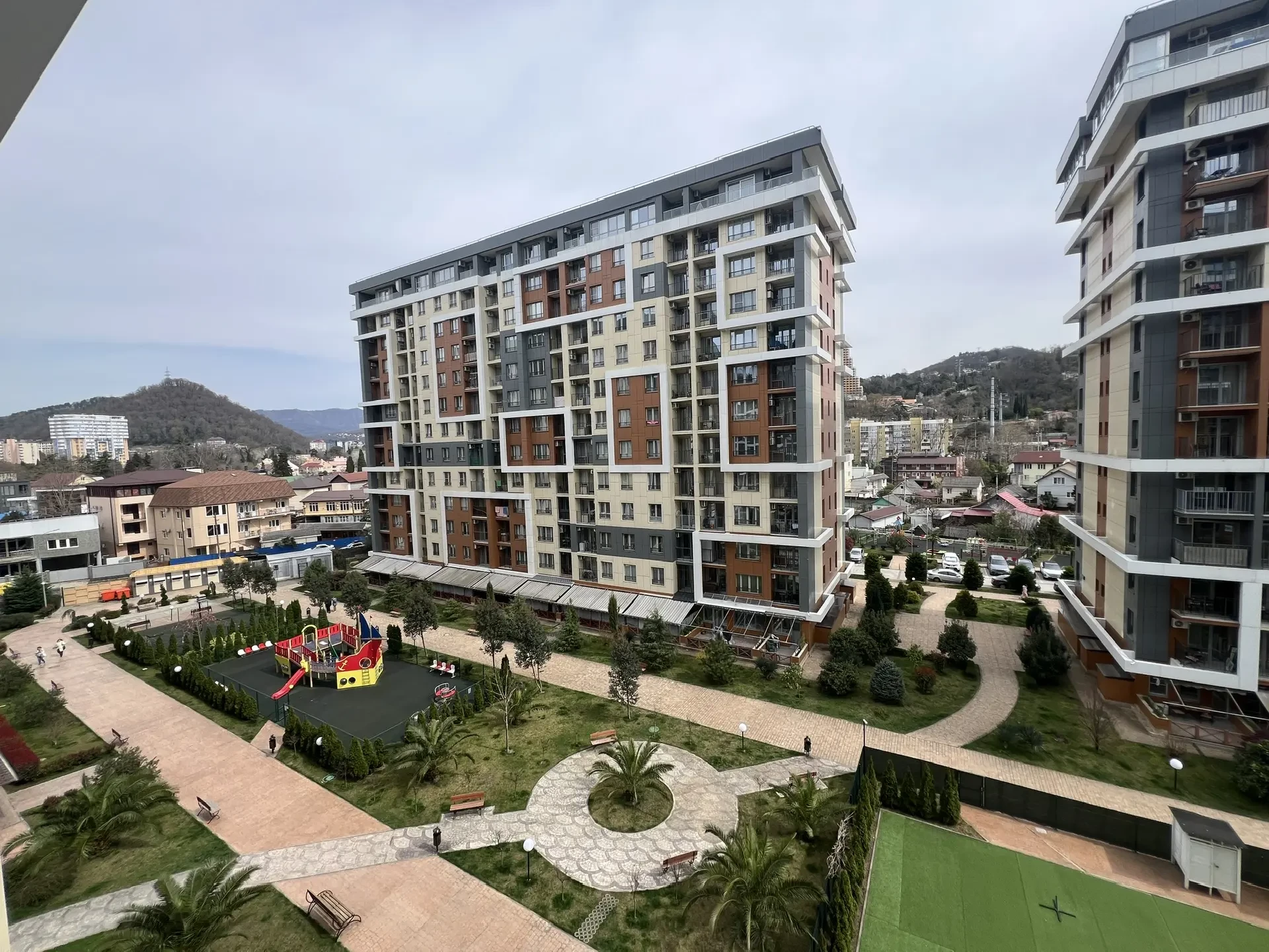 . Апартамент с видом на морее и горы. Дагомыс