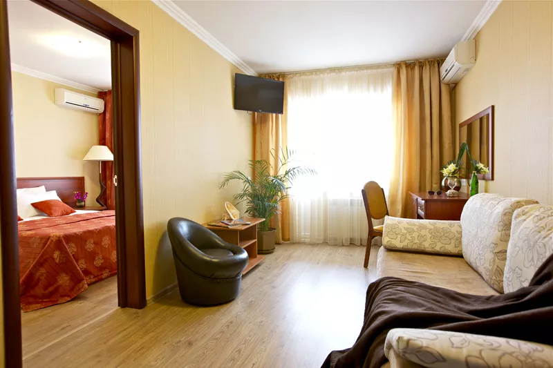 Студия. Отель Охотник. Адлер