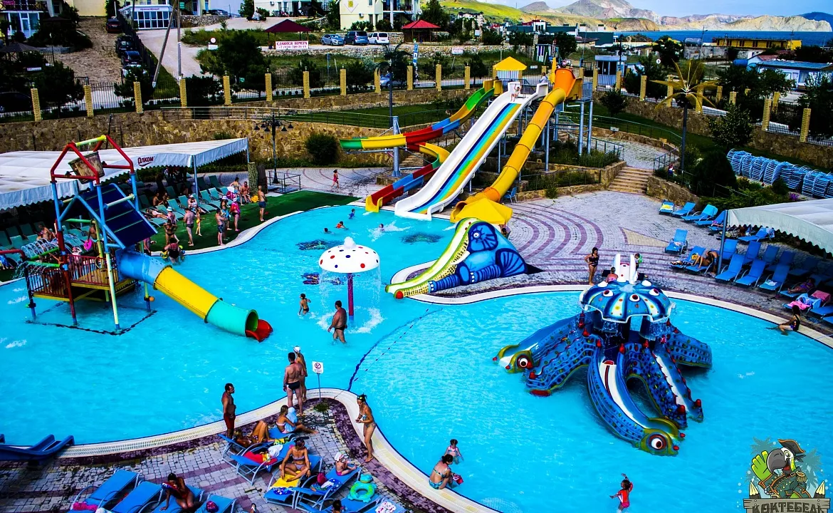 Коктебельский аквапарк. Фото взято с сайта: https://aquapark-koktebel.ru/