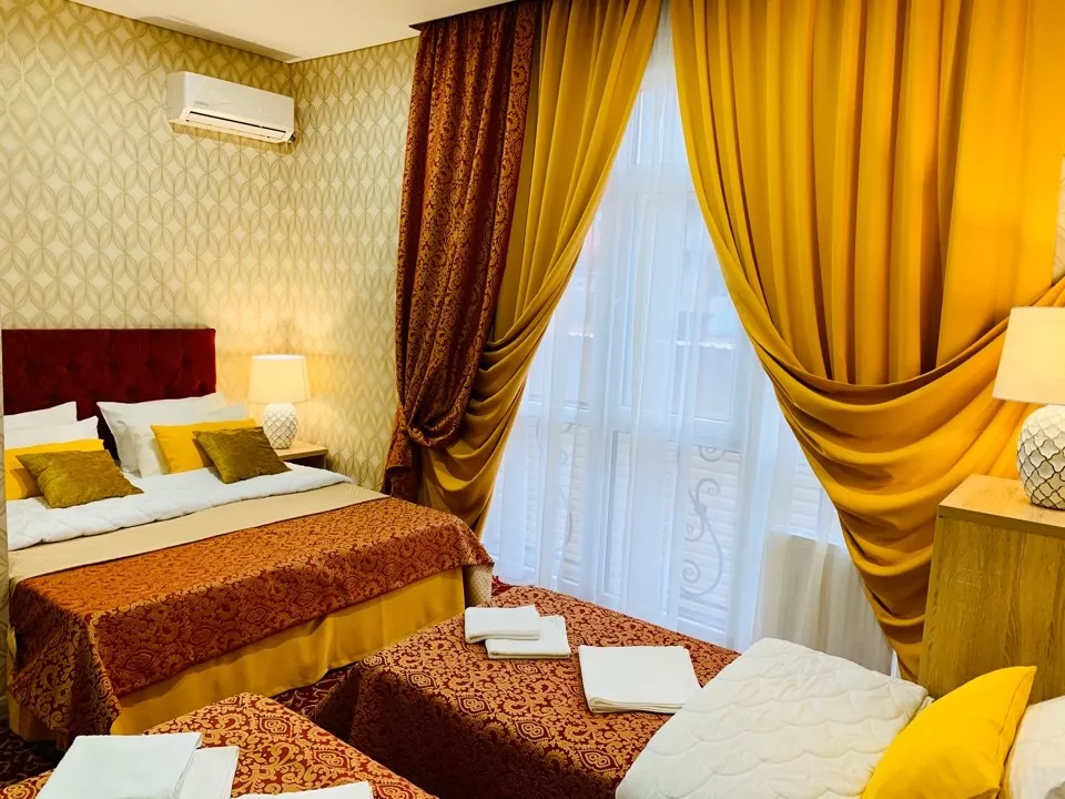 Стандарт 4х-местный с террасой. Отель Премьер. Геленджик