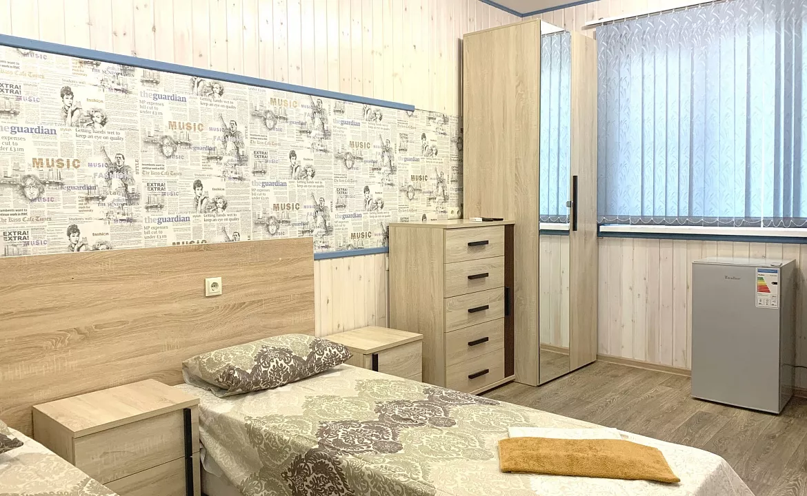 Двухкомнатный номер для четверых. Гостевой комплекс "Буэнос Диас". Совет-Квадже