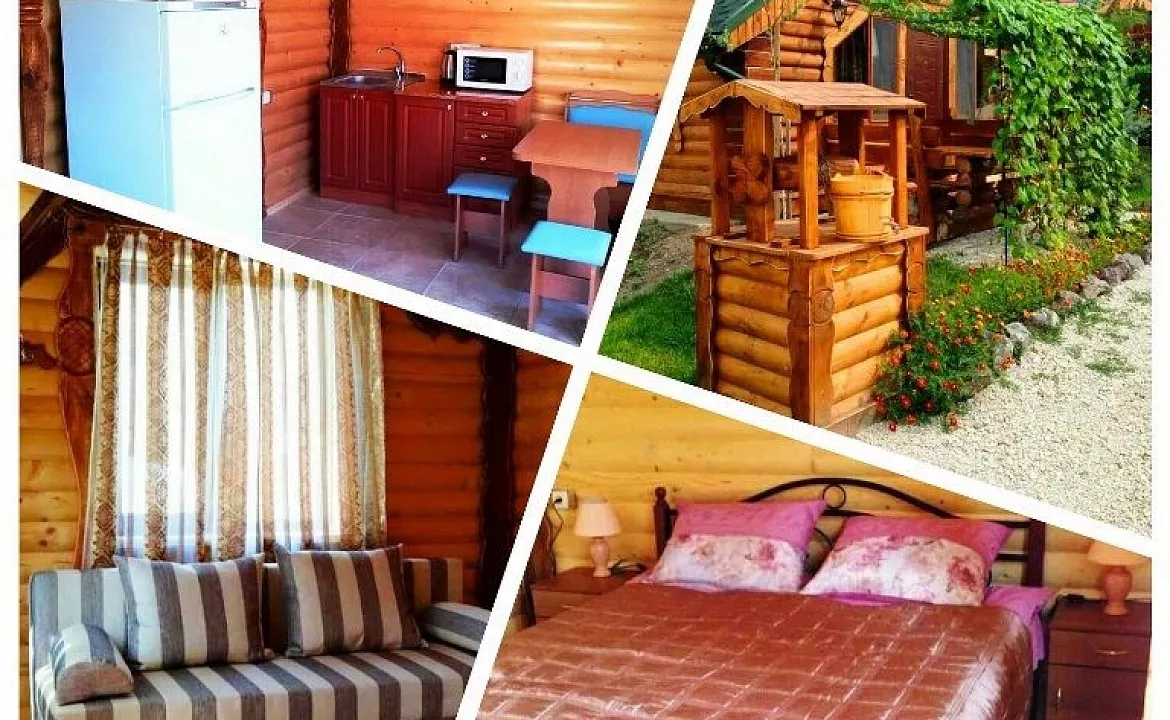 Одноэтажный деревянный коттедж категории 