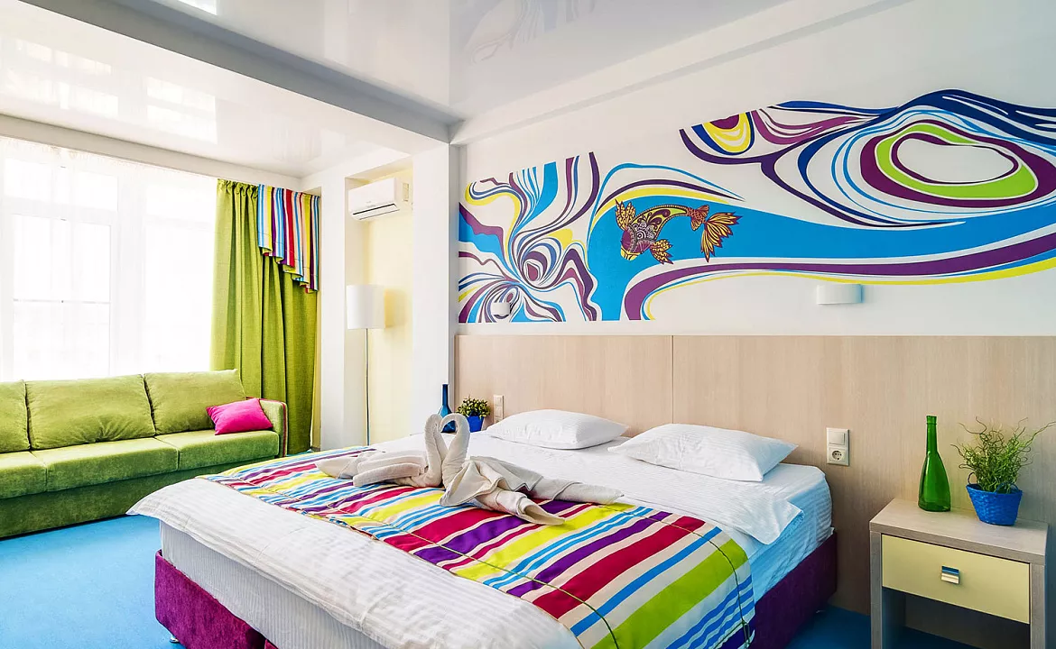 4-Х Местный Без Балкона. Отель “Позитив”. Витязево