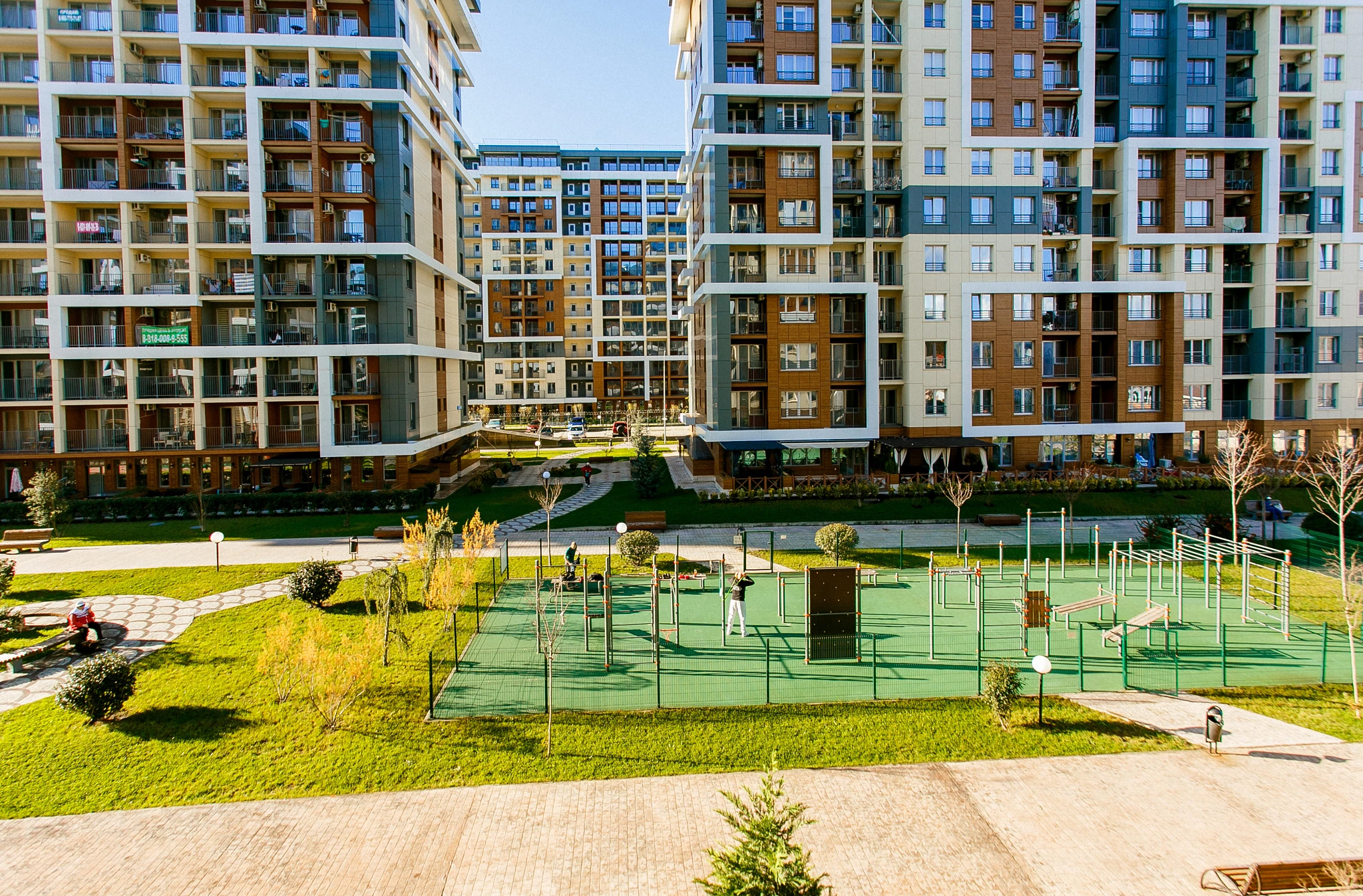 . Квартира в многоквартирном доме Студия на первой береговой. Дагомыс