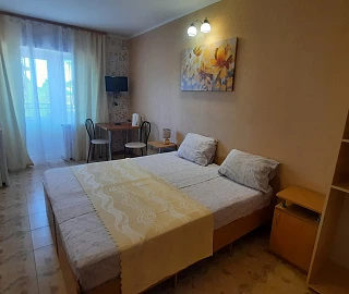 2-х мест.номер Стандарт с Вентилятором. Гостевой дом "Лавандина".  2-х мест.номер Стандарт с Вентилятором. Гостевой дом "Лавандина".