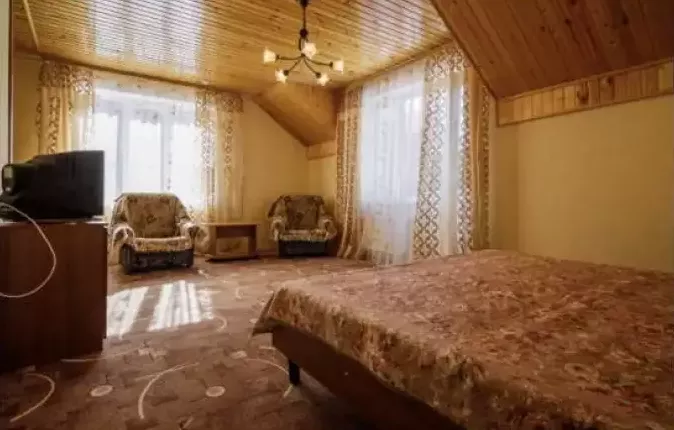 Делюкс 2-местный. Гостевой дом «Снежная Вершина». Эльбрус Делюкс 2-местный. Гостевой дом «Снежная Вершина». Эльбрус