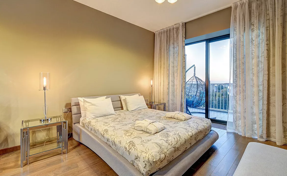 Двухкомнатный на 4 этаже, 4-х мест. premium Apartments actor Galaxy. Сочи