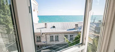 Дом под ключ на пляже с великолепными видом на море