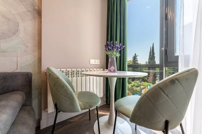 Апартаменты с 1 спальней. Квартира в многоквартирном доме Апартаменты ЖК «Красная площадь». Сочи