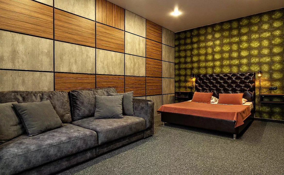 Номер Апартаменты с балконом и видом на море. Отель «БРЮТ». Геленджик