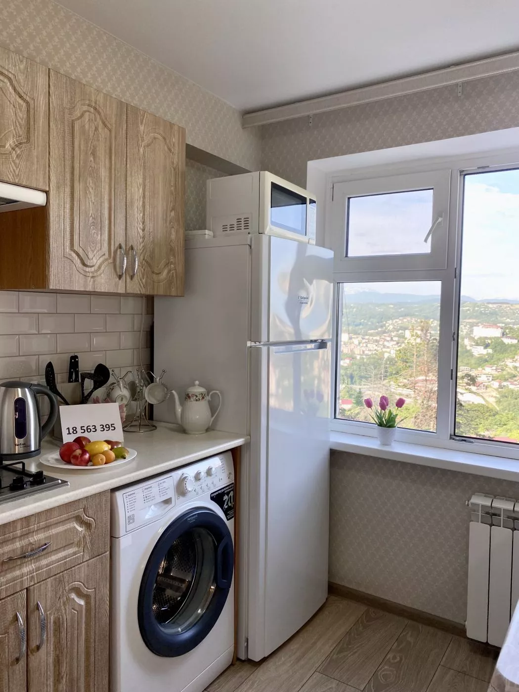 . Квартира в многоквартирном доме C видом на Горы и Море на Дмитриевой 56. Сочи