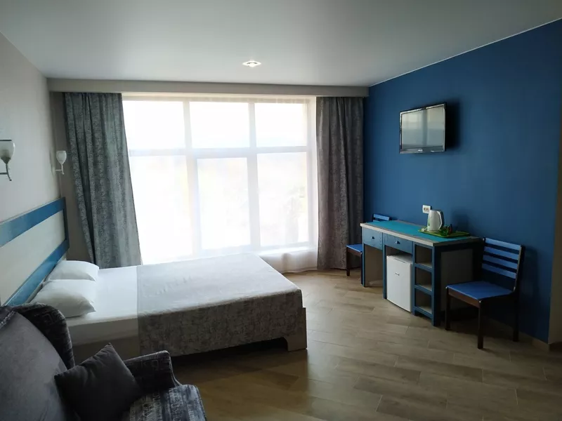 Стандарт двухместный. Отель "Green Hills" в Новомихайловском. Новомихайловский Стандарт двухместный. Отель "Green Hills" в Новомихайловском. Новомихайловский