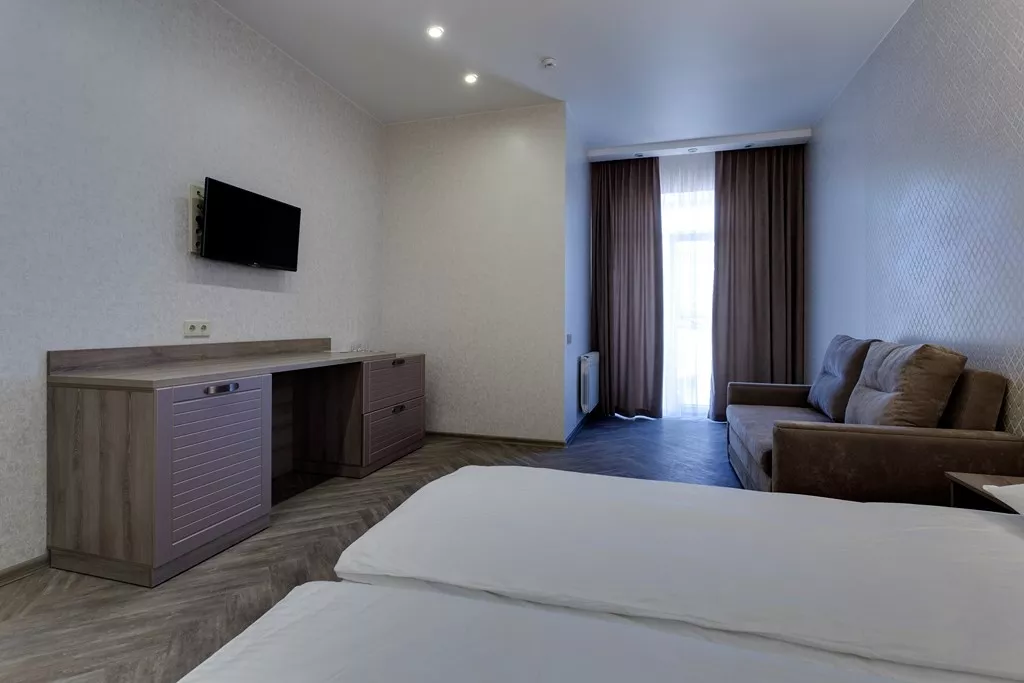 Номер Deluxe. Гостевой дом "Мемори". Заозерное