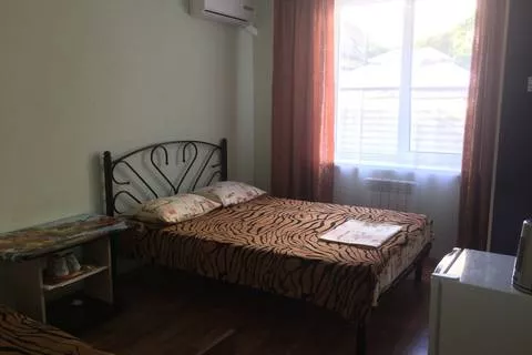 Для двоих с кроватью сан/узел на 2 номера. Гостевой дом Винтаж. Лазаревское