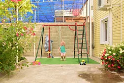 Гостевой дом «Квартирки у моря» (кухня в номере)