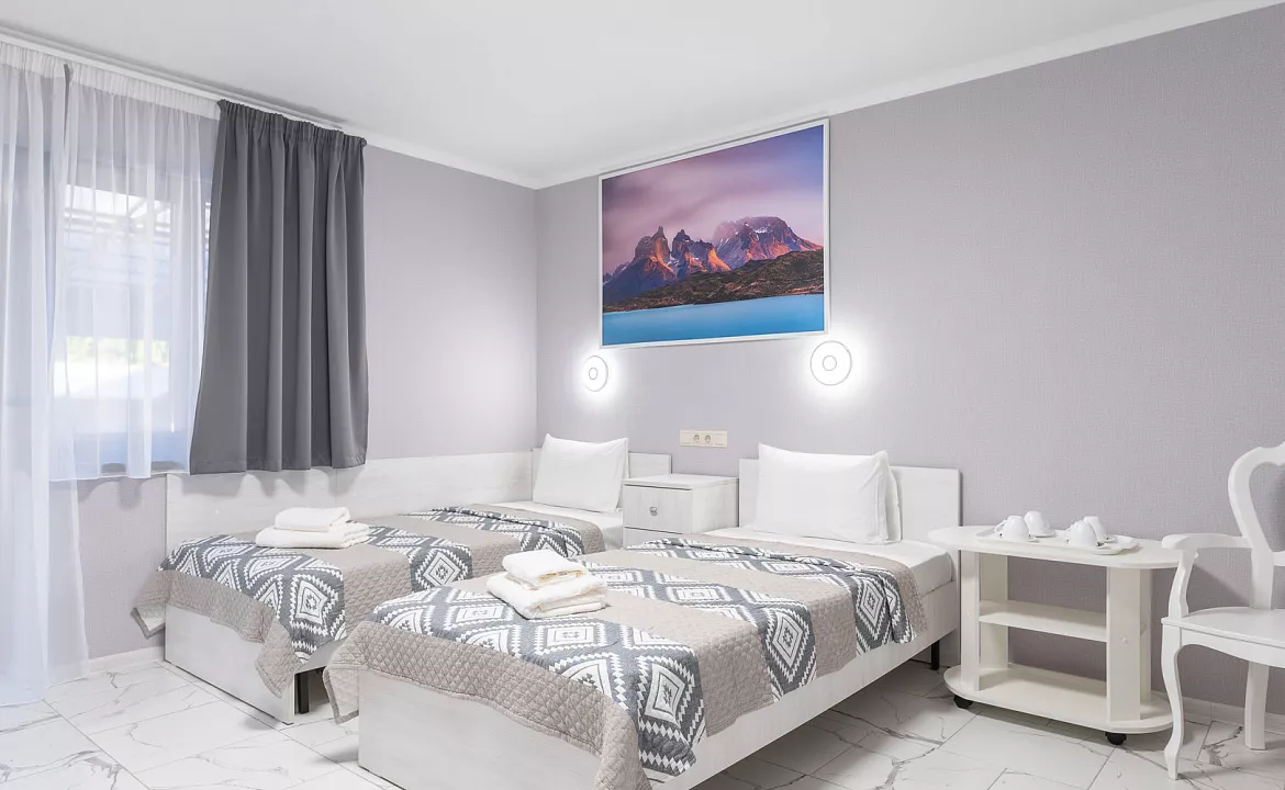 Апартаменты стандарт. Отель "Горная Кадриль". Красная Поляна