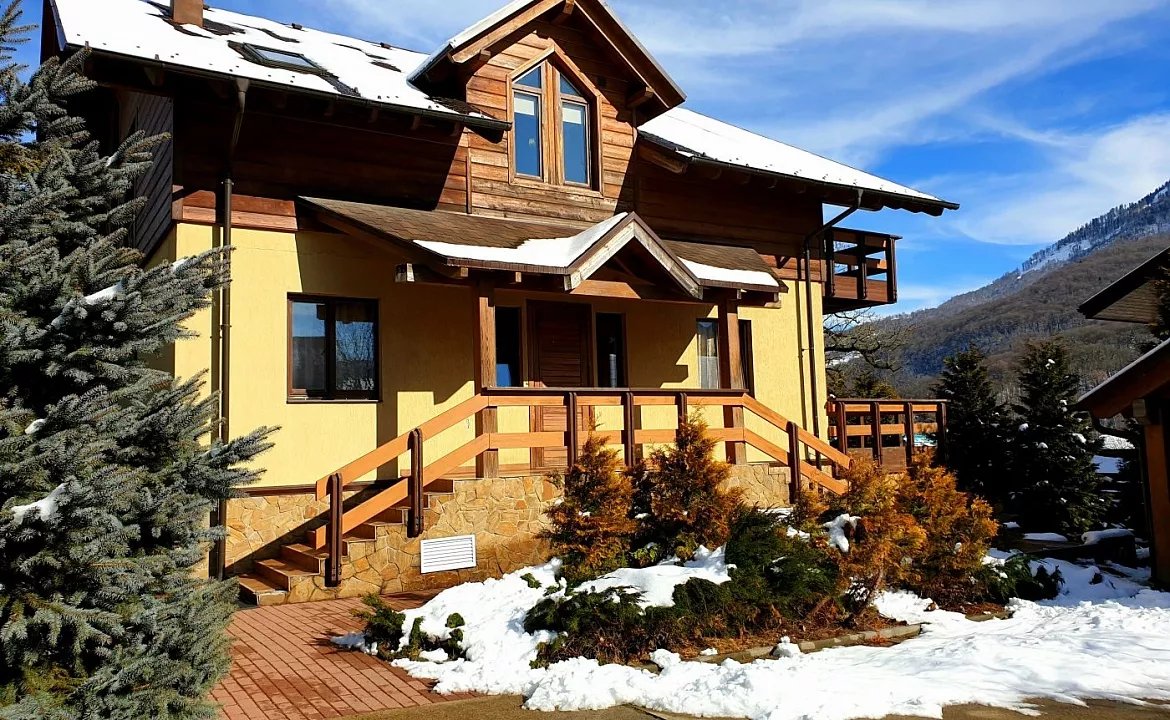 Дом под ключ. Коттедж Chalet le Magicien. Красная Поляна Дом под ключ. Коттедж Chalet le Magicien. Красная Поляна