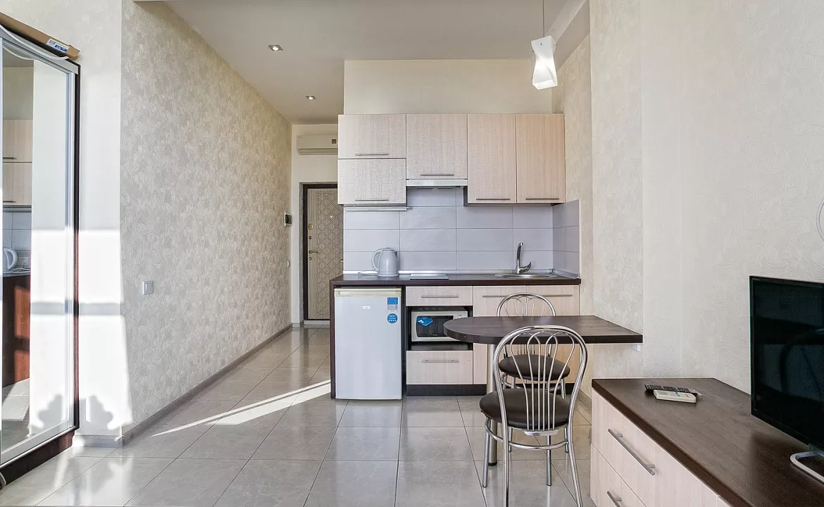 Квартира-студио №35. Квартира в многоквартирном доме Видовые апартаменты в Мисхоре. Кореиз Квартира-студио №35. Квартира в многоквартирном доме Видовые апартаменты в Мисхоре. Кореиз