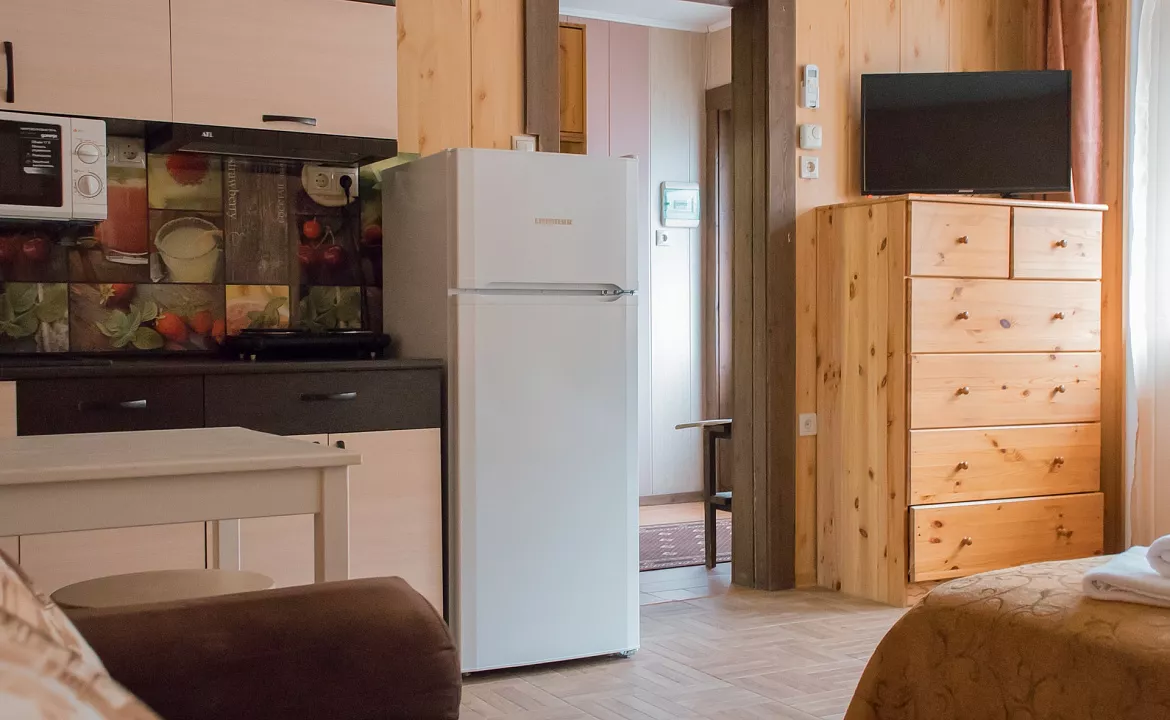 Студия однокомнатная. Гостевой дом "Усадьба" - Красная Поляна. Красная Поляна