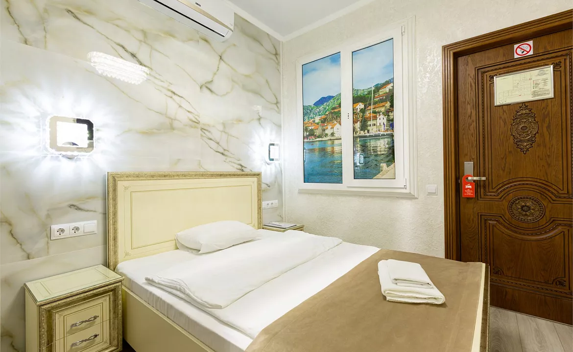 Одноместный без окна. Отель "Сочи Галерея Парк". Сочи