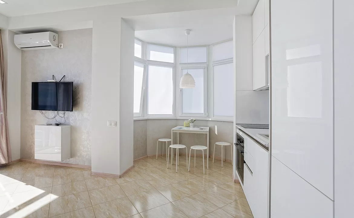 Квартира-студио №31. Квартира в многоквартирном доме Видовые апартаменты в Мисхоре. Кореиз Квартира-студио №31. Квартира в многоквартирном доме Видовые апартаменты в Мисхоре. Кореиз