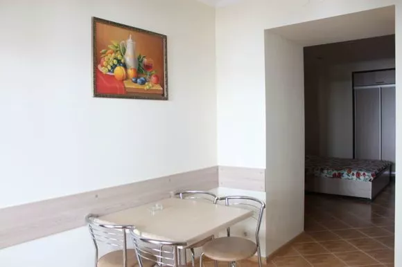 Номера со своим двориком. Отель Кайрос. Кореиз