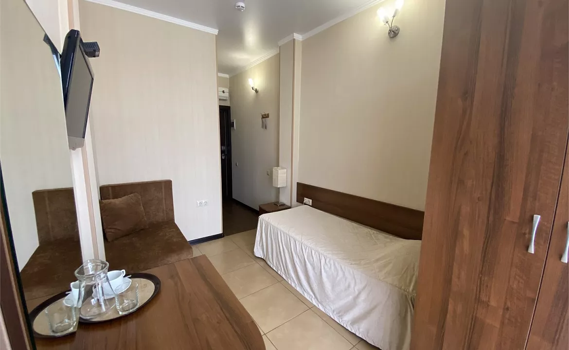 Стандарт одноместный. Отель "ФандоринЪ". Кабардинка Стандарт одноместный. Отель "ФандоринЪ". Кабардинка