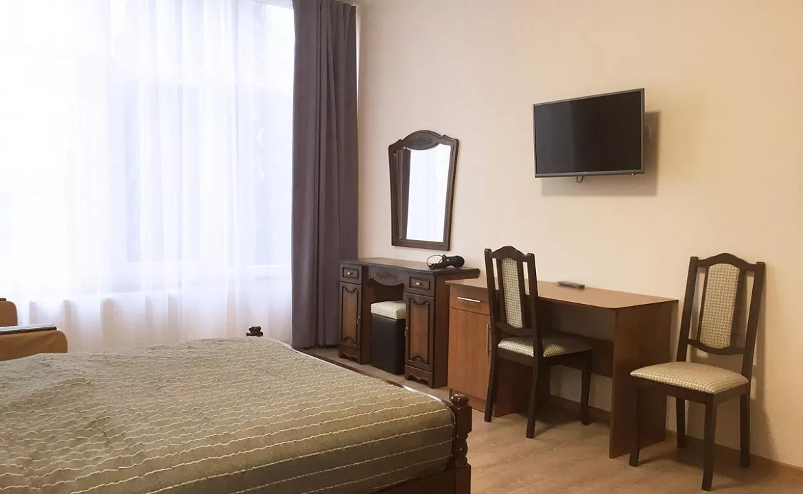 Студио с видом на море и горы. Отель Апарт-отель ПАЛЬМА. Гаспра