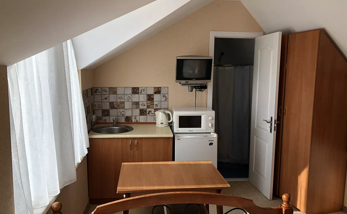 Двухместный номер с 1 кроватью и мини-кухней. Гостевой дом АнНи. Гаспра