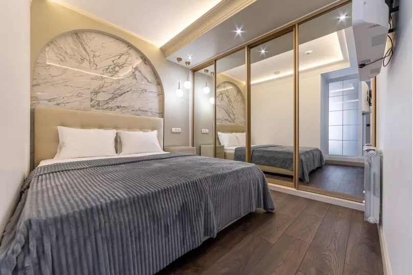 Апартаменты с 2 спальнями. Квартира в многоквартирном доме Апартаменты ЖК «Красная площадь». Сочи