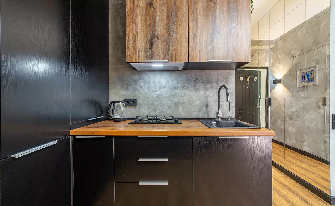 Студия с видом на Олимпийский парк. Апартаменты Deluxe ЖК Санни Хилл. Адлер