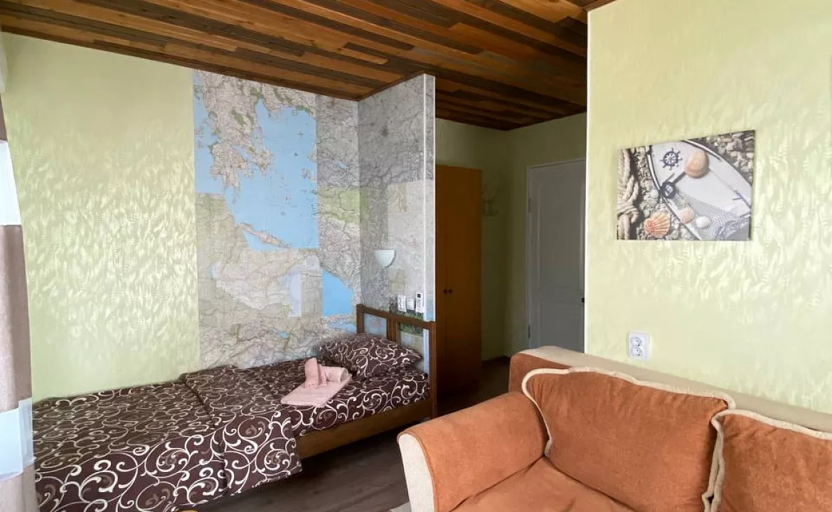 двухместный второй этаж. Гостевой дом "Инжир". Новомихайловский двухместный второй этаж. Гостевой дом "Инжир". Новомихайловский